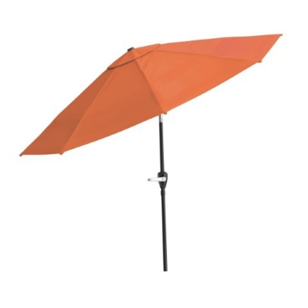 Nature Spring Nature Spring 10 Foot Orange Patio Umbrella-Auto Tilt 920160WQC